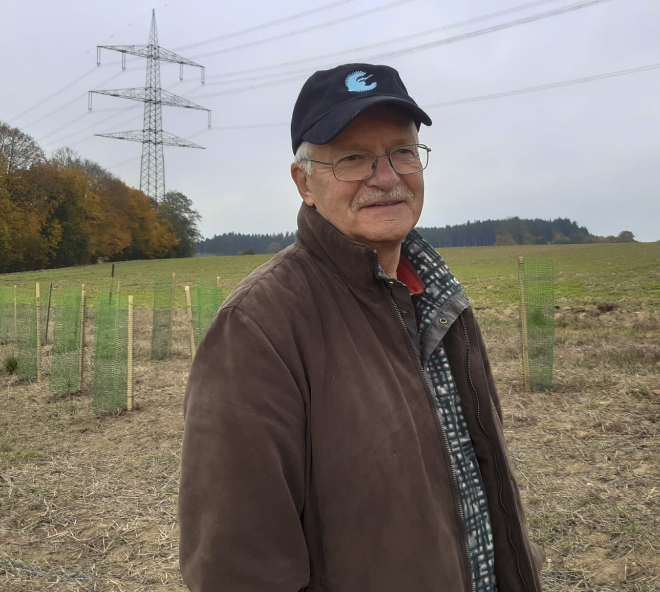 Wiesenbrüterberater Werner Bronnhuber c Gertrud Bronnhuber